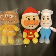 新品未開封あり アンパンマン ぬいぐるみ 2セット