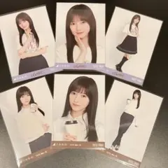 乃木坂46 生写真 池田瑛紗 ライブTシャツ 白シャツ✕スキニーデニム