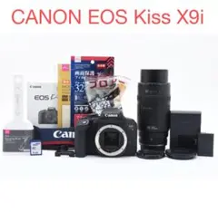 付属品付/デジタル一眼レフカメラcanon kiss x9i/望遠レンズセット