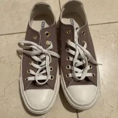 【CONVERSE】ALL STAR パープル　23.5cm スニーカー