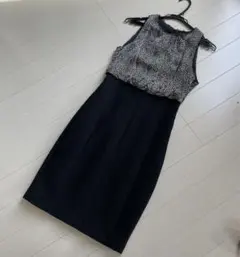 ◉ZARA黒ワンピース