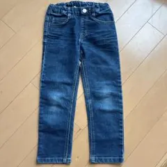 MPS ダークブルー ストレートパンツ ウエストゴム