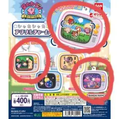 カービィ シャカシャカアクリルチャーム　ガチャ　 3種類