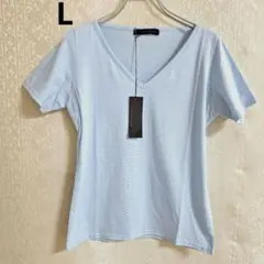 O•T•HENCE Vネック半袖Tシャツ　汗取り付き　日本製 L