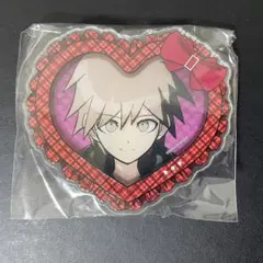 ダンガンロンパ エビテン ハート型アクリルバッジ 苗木誠