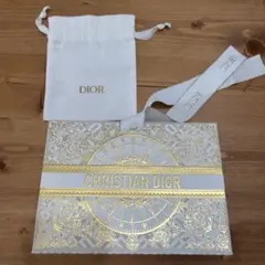 Dior クリスマス限定ショッパー(リボン付き)&巾着