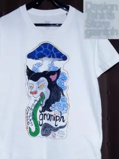 NOZOMI ISHIGURO ノゾミイシグロ ダメージ加工プリントTシャツS - メルカリ