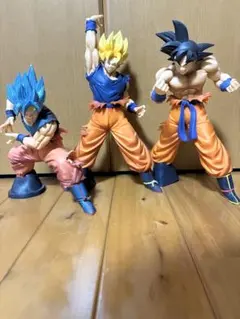 【まとめ売り】ドラゴンボール フィギュア 3体セット 孫悟空
