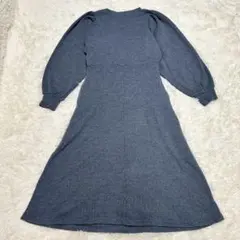 【SUGAR SPOON】 グレー ニットワンピース