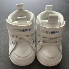 コンバース ベビーシューズ ファーストシューズ 白 11.5cm