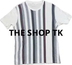 【お買得】THE SHOP TK サマーニットTシャツ XLサイズ