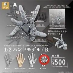 ARTIST SUPPORT ITEM 1/2ハンドモデル/R クリア