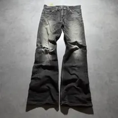 Lee Flare BlackDenim swag archive fade - メルカリ