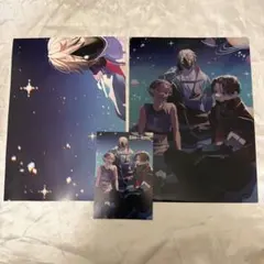 銀河特急ミルキー☆サブウェイ　特典　ポスカ　ポスター　クリアファイル　pash