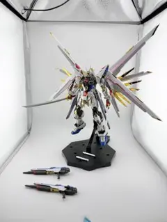 MGEX ストライクフリーダムガンダム 塗装完成品 ダイキャストフレーム