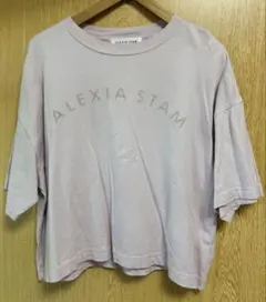 ALEXIA STAM ホワイト Tシャツ M - メルカリ