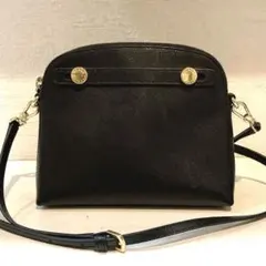 【美品】FURLA フルラ パイパー ショルダーバッグ 黒のサムネイル