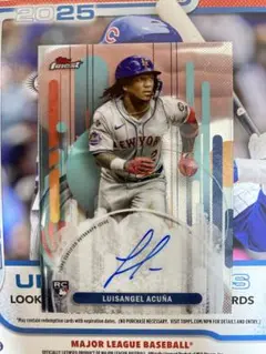 topps finest 2025 ルイスアンヘル アクーニャ