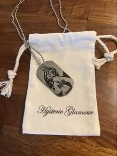Hysterie Glamour ドッグタグネックレス HYSTERIC GLAMOUR - [購入は1人1点まで] GUITAR GIRL ボールチェーン