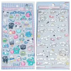 ボンボンドロップシール サンリオ 2枚セット シナモロール はぴだんぶい