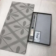 新品未使用　正絹　法事　夏帯　絽　名古屋帯　夏物　帯締め&帯揚げ