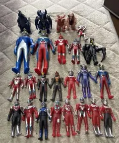 ウルトラマン　ソフビ25体セット