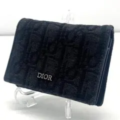 美品✨Christian Dior オブリーク　カードケース　ブラック