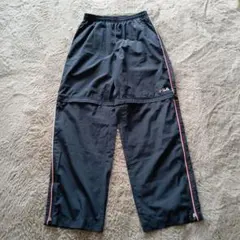 FILA フィラ　メンズ2wayパンツ　トレーニングパンツ　ネイビー　サイズL
