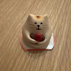 concombre 猫 置物 いちご