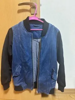 デニム　ブルー ブラック ジャケット