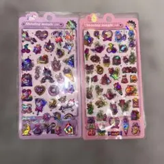 シャイニングマジック ぷくぷく　オーロラシール 2枚