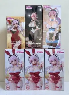 すーぱーそに子 フィギュア6体セット BiCute Bunnies Figure
