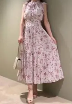 完売色 snidel sustainableフリルワンピース(ピンク) 新品　1