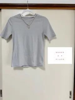 センスオブプレイス✨ラメニット❤️サイズFREE シルバー