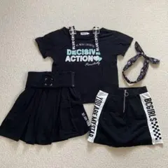 ⭐︎BLUECROSS girl⭐︎半袖Tシャツ＆スカート2枚セット♪150㎝おまけのサムネイル