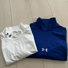 Under Armour アンダーシャツ 半袖SM七分丈LG 2枚セット