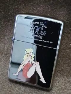 Zippo 1997年 アルベルト バルガス100th SILVER PLTE - メルカリ