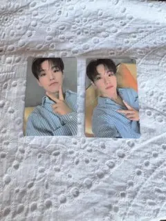 SEVENTEEN　ホシ　トレカセット　an ode SEVENTEEN ホシ 3枚SET 公式 An Ode Concept zone Behind photo