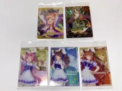 ウマ娘 プリティーダービー ツインウエハース 第2R 5枚セット