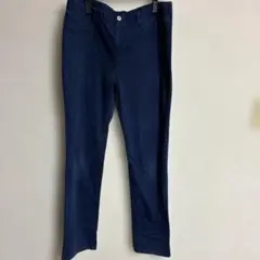 スキニーデニム　レディース　ウエストゴム