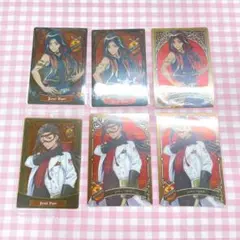 ツイステ ジャミル 寮服 実験着 ウエハース メタルカード 6枚セット