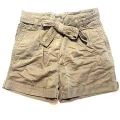 H&M リネン ショートパンツ　短パン　キュロット　♪