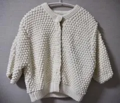 CLANE 3D DOT HALF SLEEVE KIT CARDIGAN