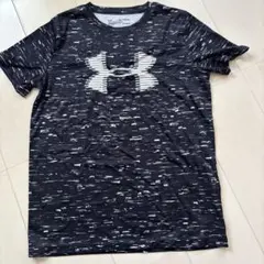 Under Armour HeatGear Tシャツ YXL ブラック/ホワイト