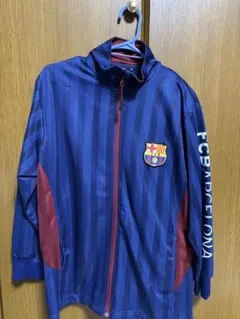 FC BARCELONA ジャケット ネイビー/レッド 160cm