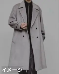 【未使用品】tk.TAKEO KIKUCHI ダブルオーバーコート(タグ付き)