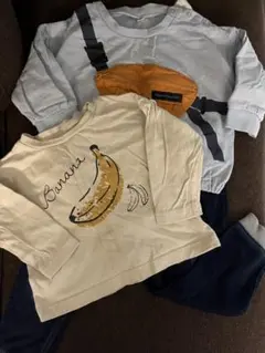 春秋　3点コーデセット　90サイズ　男の子