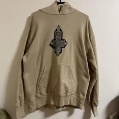 XLARGE フーディー パーカー 十字架