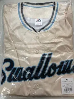 【未使用】ヤクルト スワローズ　クルー　ユニホーム　つば九郎　カップカバー 未開封 ヤクルト CREWユニフォーム Mサイズ つば九郎カップカバー