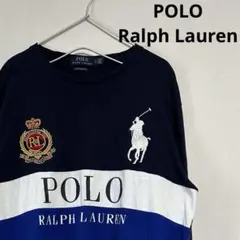 美品 90s POLO Ralph Lauren ビッグポニー ロンT 長袖T